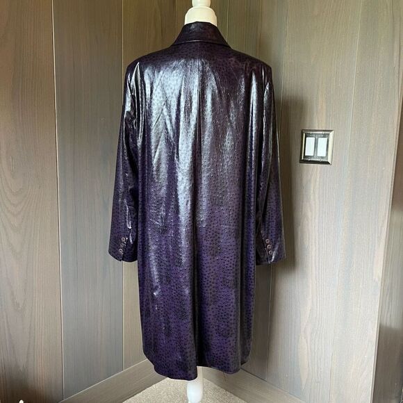 JONES WEAR Vintage Long Raincoat 16 - Picture 6 of 13